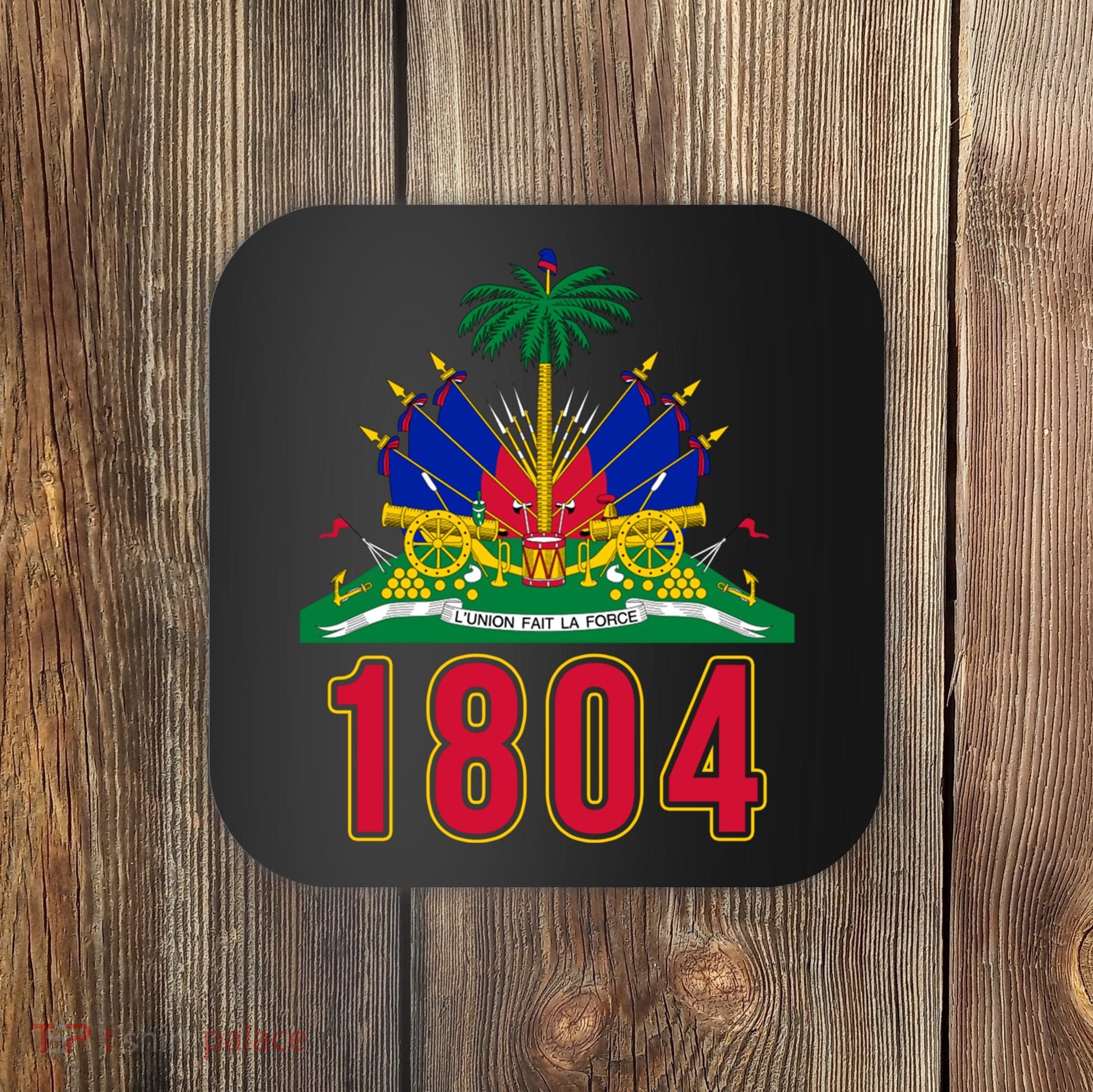 1804 Cute Haiti Year Of Independence Gift Great Gift Coaster