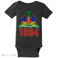 1804 Cute Haiti Year Of Independence Gift Great Gift Baby Bodysuit thumb 0