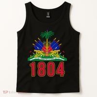 1804 Cute Haiti Year Of Independence Gift Great Gift Tank Top thumb 2