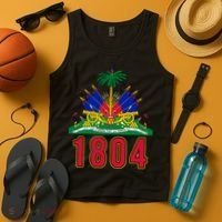1804 Cute Haiti Year Of Independence Gift Great Gift Tank Top thumb 4