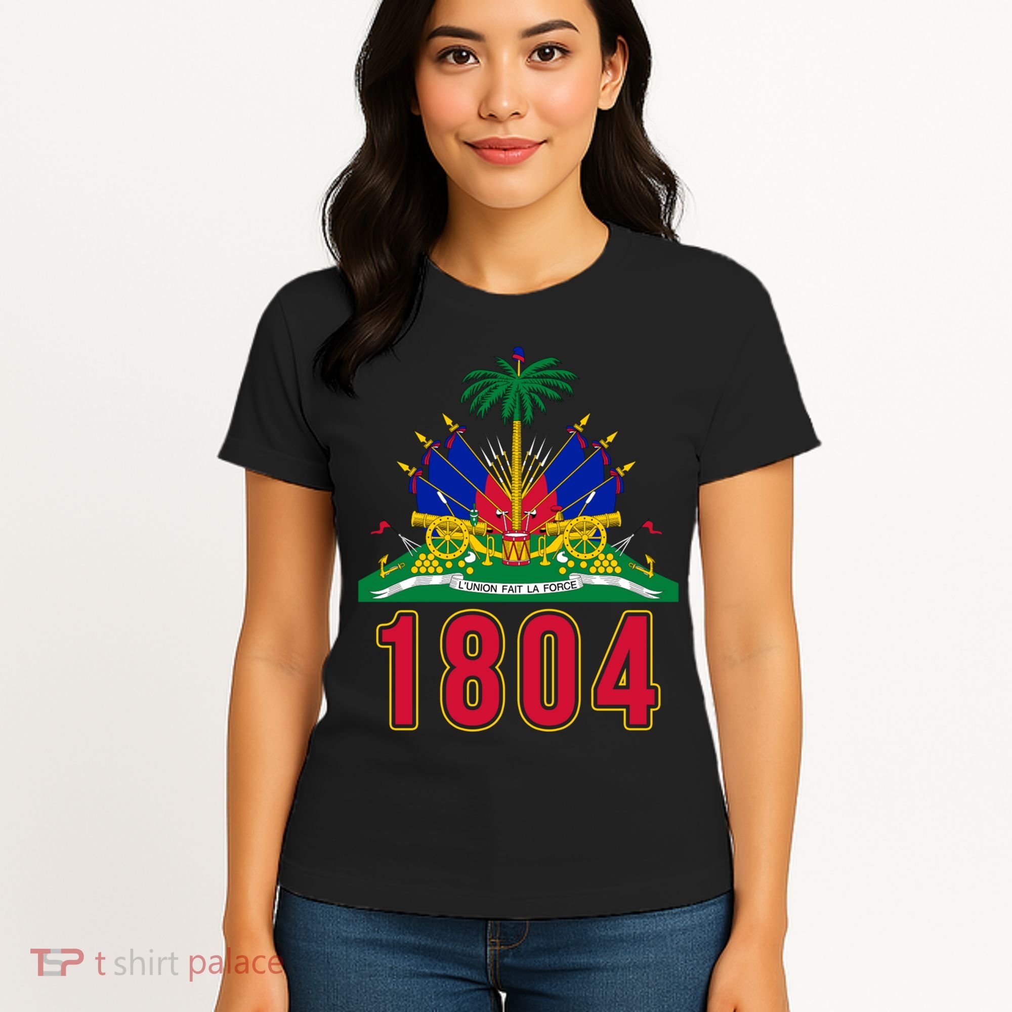 1804 Cute Haiti Year Of Independence Gift Great Gift Women's T-Shirt
