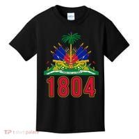 1804 Cute Haiti Year Of Independence Gift Great Gift Kids T-Shirt thumb 0