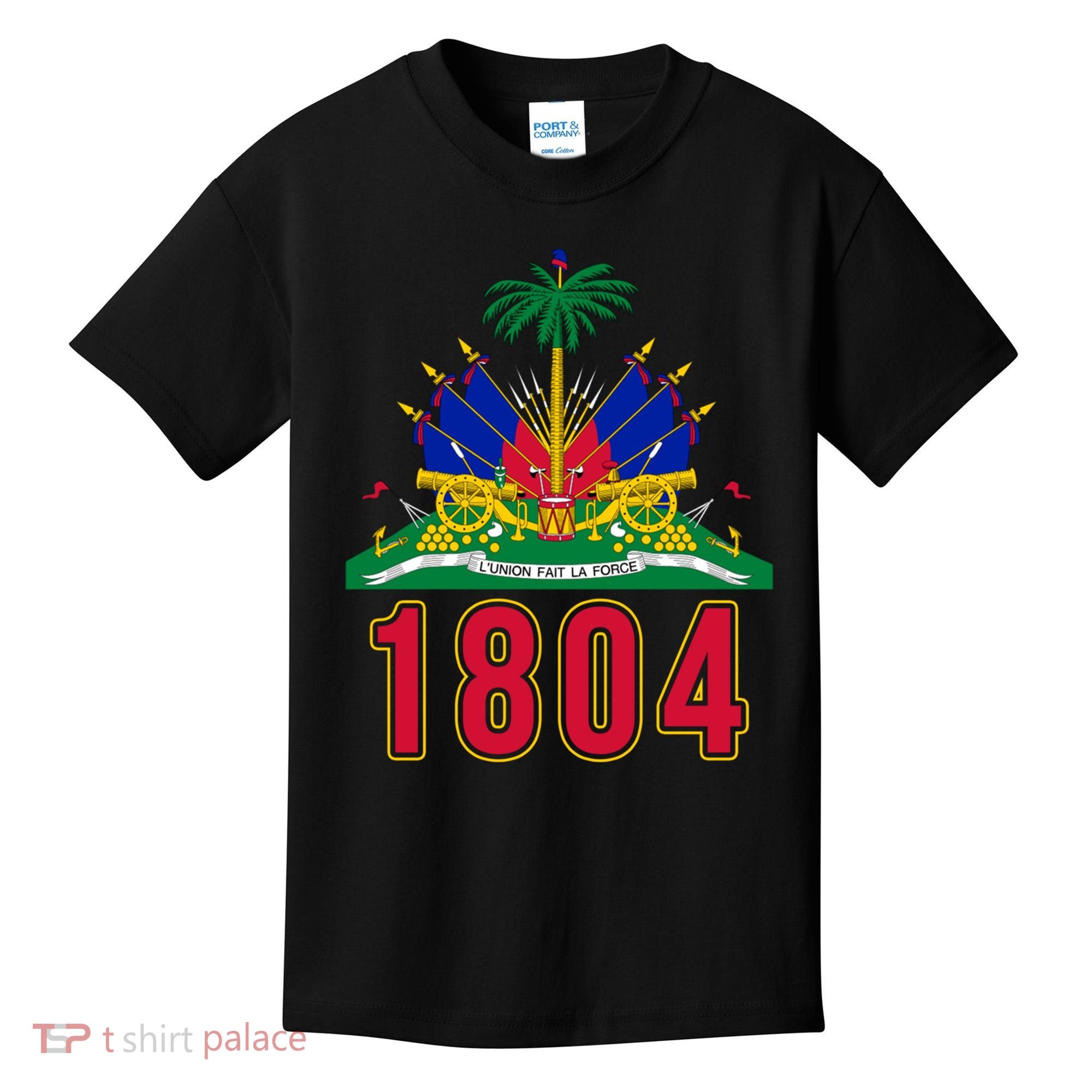 1804 Cute Haiti Year Of Independence Gift Great Gift Kids T-Shirt