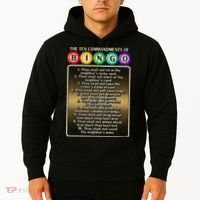 10 Commandments Of Bingo Bingo Player Hoodie thumb 2