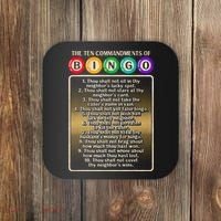 10 Commandments Of Bingo Bingo Player Coaster thumb 0