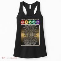 10 Commandments Of Bingo Bingo Player Women's Tank Top thumb 0