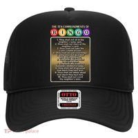 10 Commandments Of Bingo Bingo Player Hat thumb 0