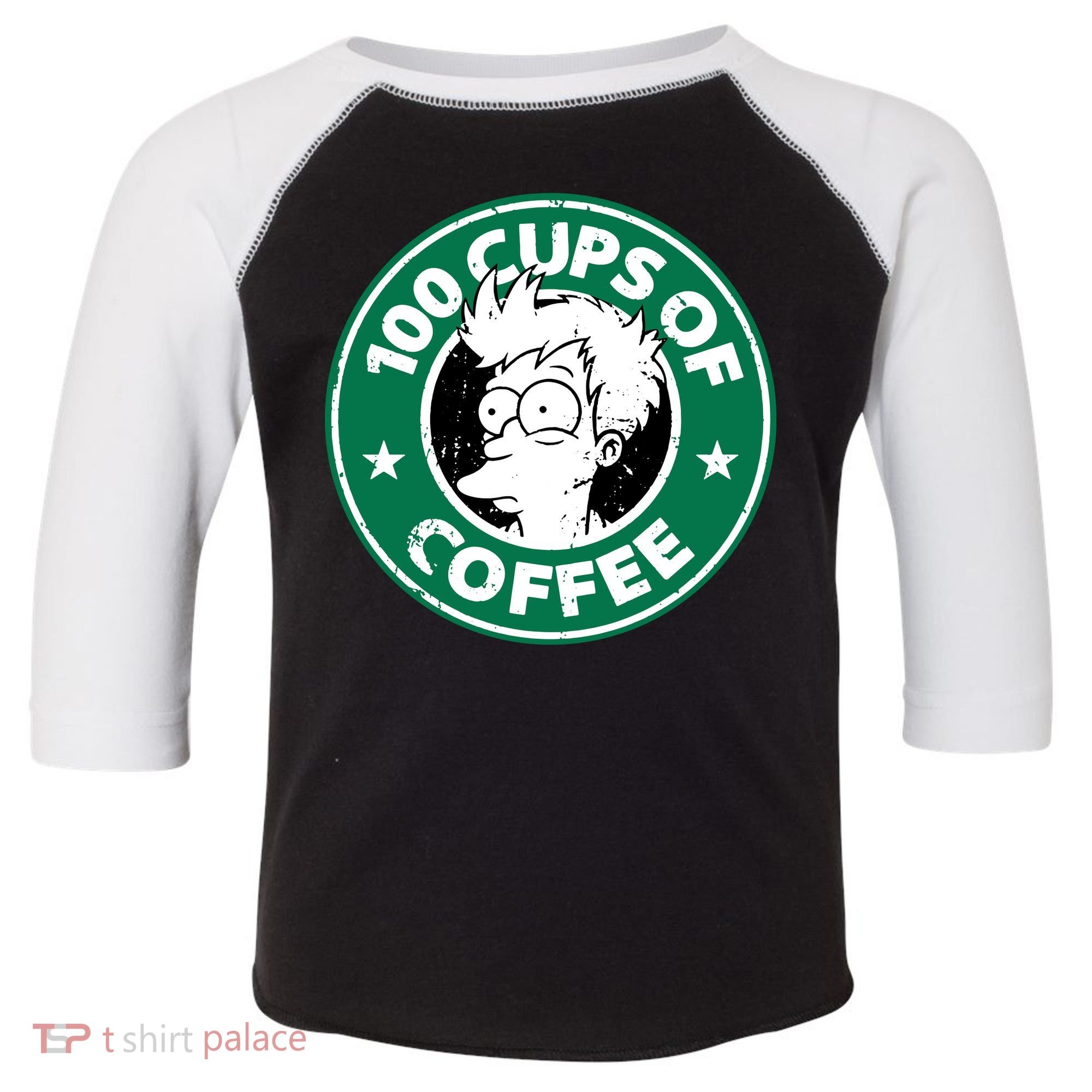 100 Cups Of Coffee Toddler Fine Jersey T-Shirt