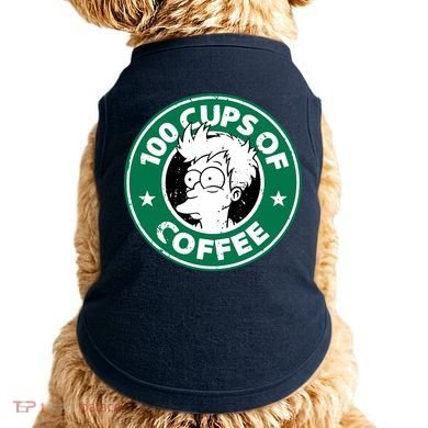 100 Cups Of Coffee Doggie Tank