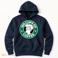 100 Cups Of Coffee Hoodie thumb 0