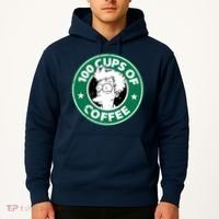 100 Cups Of Coffee Hoodie thumb 2