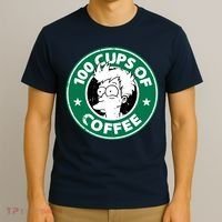 100 Cups Of Coffee T-Shirt thumb 3