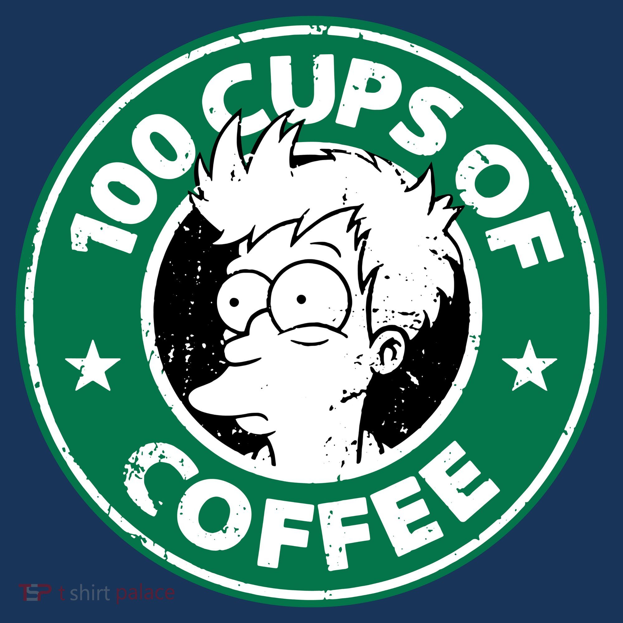 100 Cups Of Coffee Tall T-Shirt
