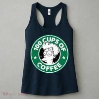 100 Cups Of Coffee Women's Tank Top thumb 3