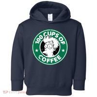 100 Cups Of Coffee Toddler Hoodie thumb 0