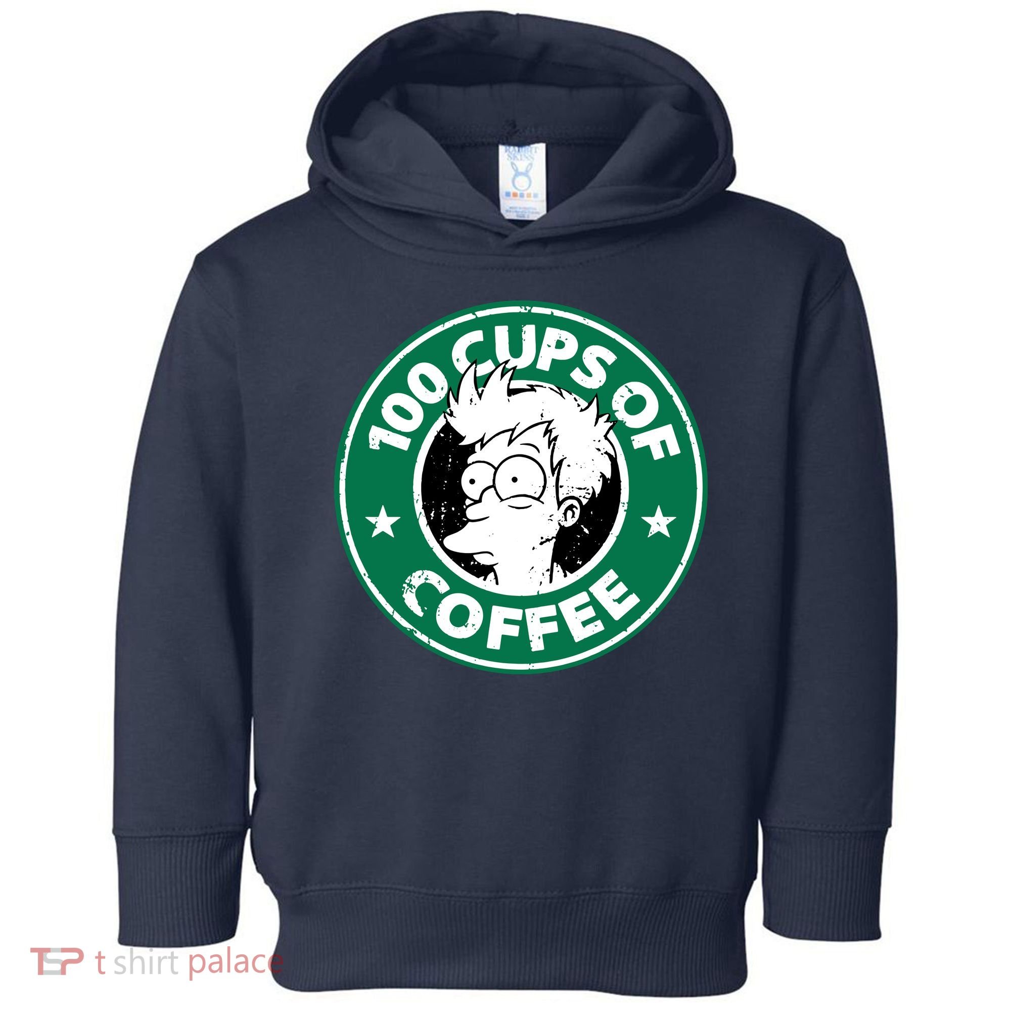 100 Cups Of Coffee Toddler Hoodie
