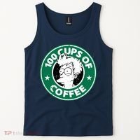 100 Cups Of Coffee Tank Top thumb 2