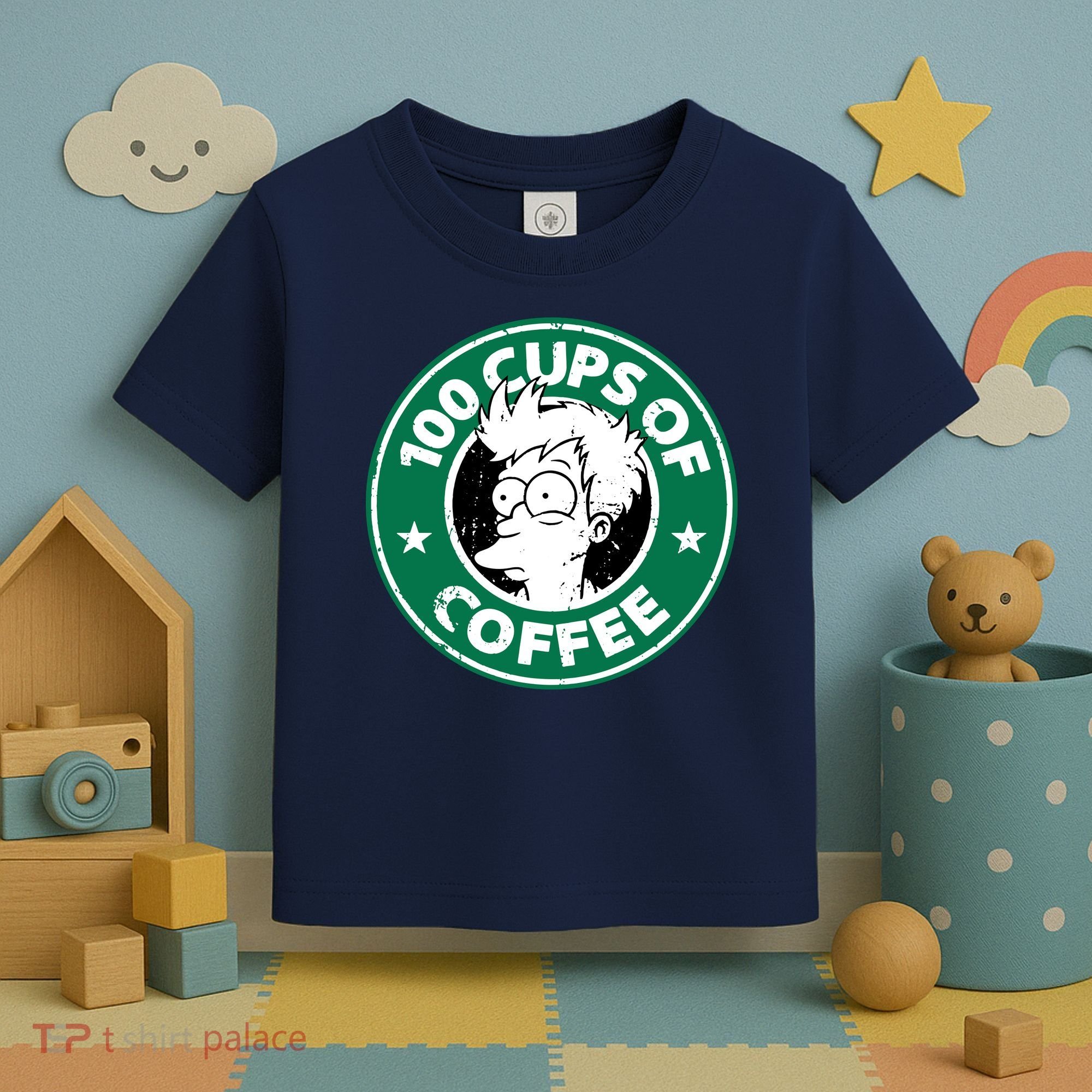 100 Cups Of Coffee Toddler T-Shirt