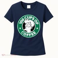 100 Cups Of Coffee Women's T-Shirt thumb 0