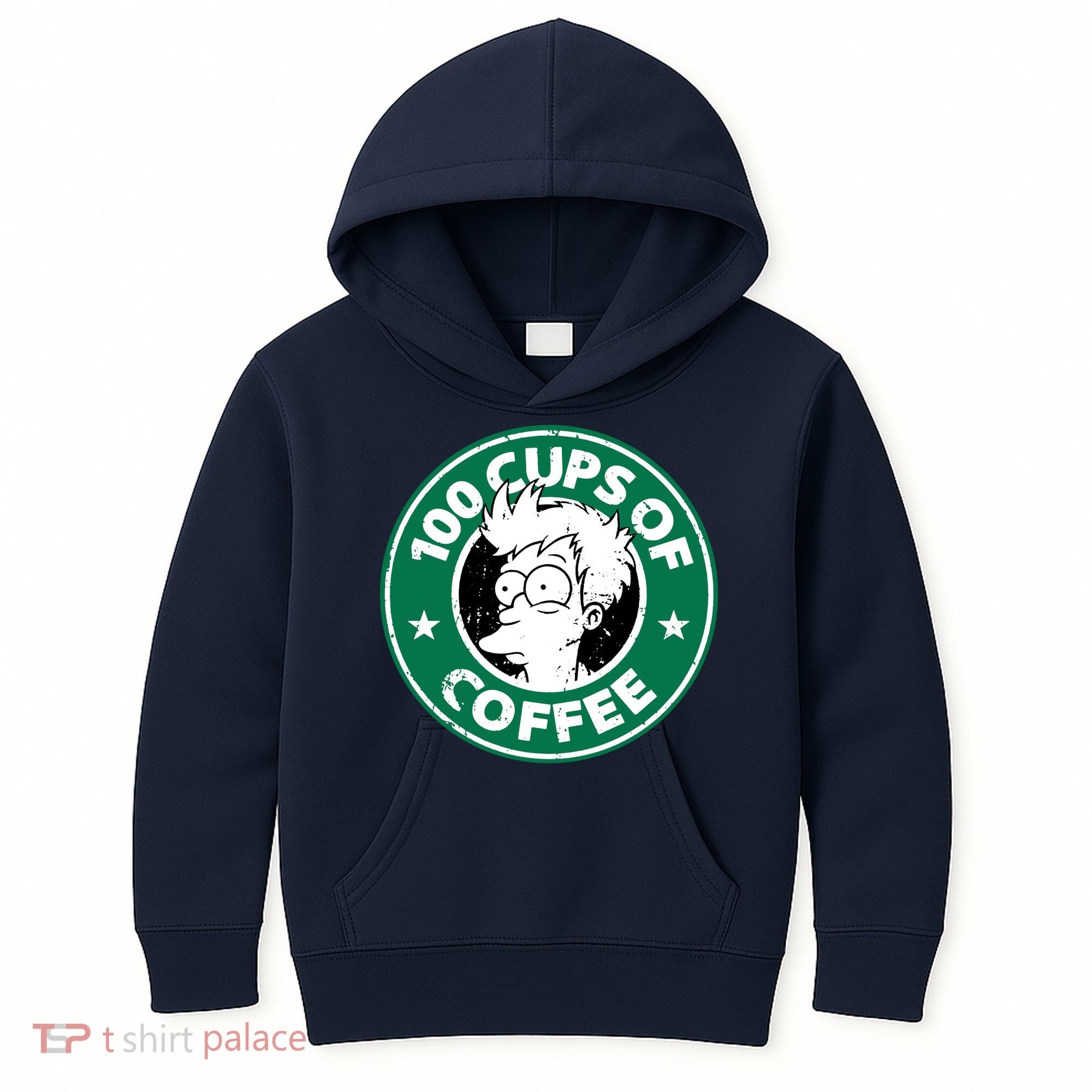 100 Cups Of Coffee Kids Hoodie