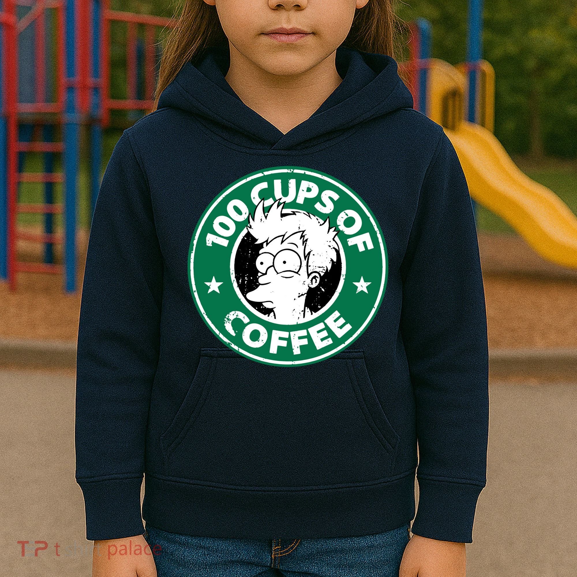 100 Cups Of Coffee Kids Hoodie