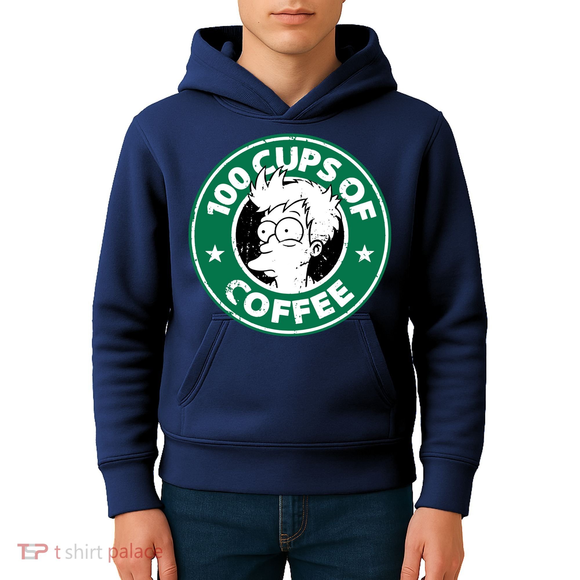 100 Cups Of Coffee Kids Hoodie