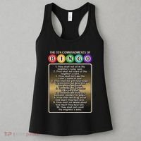 10 Commandments Of Bingo Bingo Player Women's Tank Top thumb 3