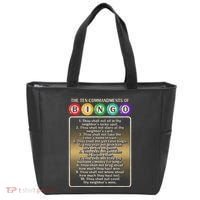 10 Commandments Of Bingo Bingo Player Tote Bag thumb 0
