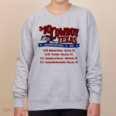 $10 Cowboy Release Charley Crockett Women's Sweatshirt