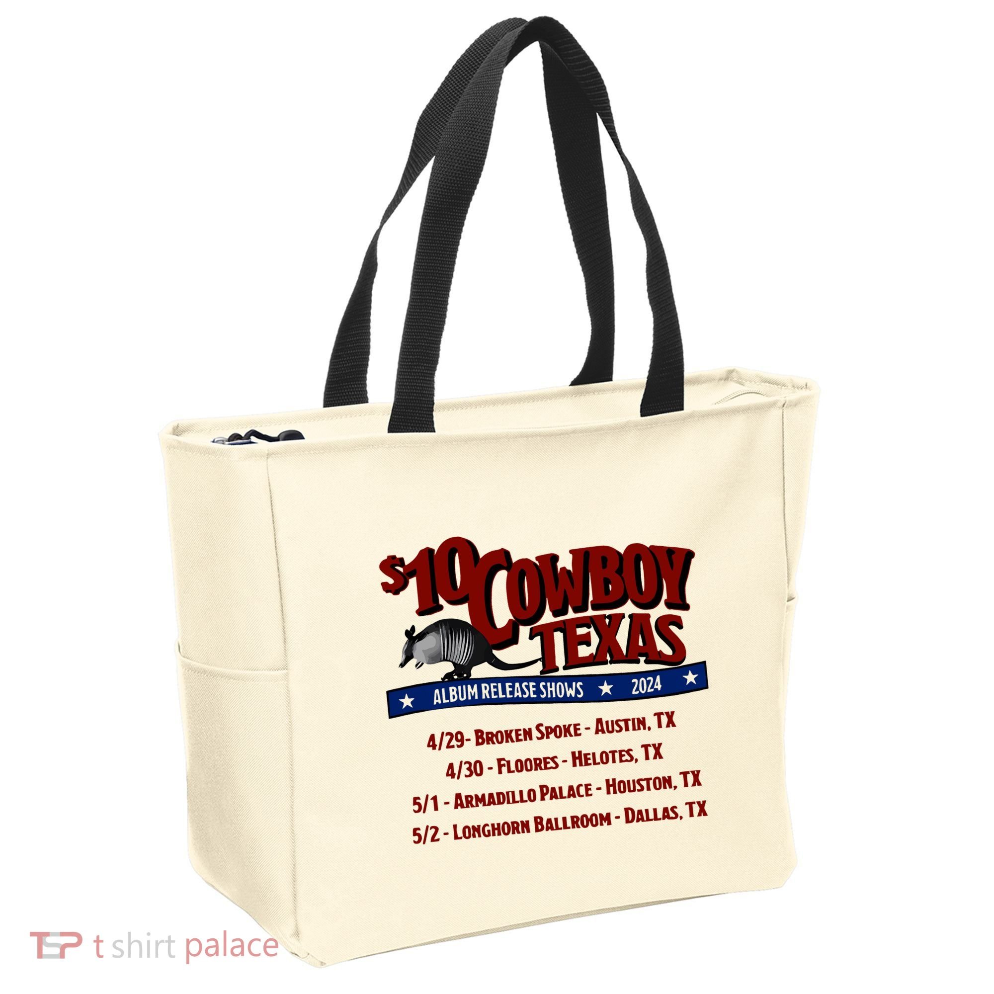 $10 Cowboy Release Charley Crockett Tote Bag
