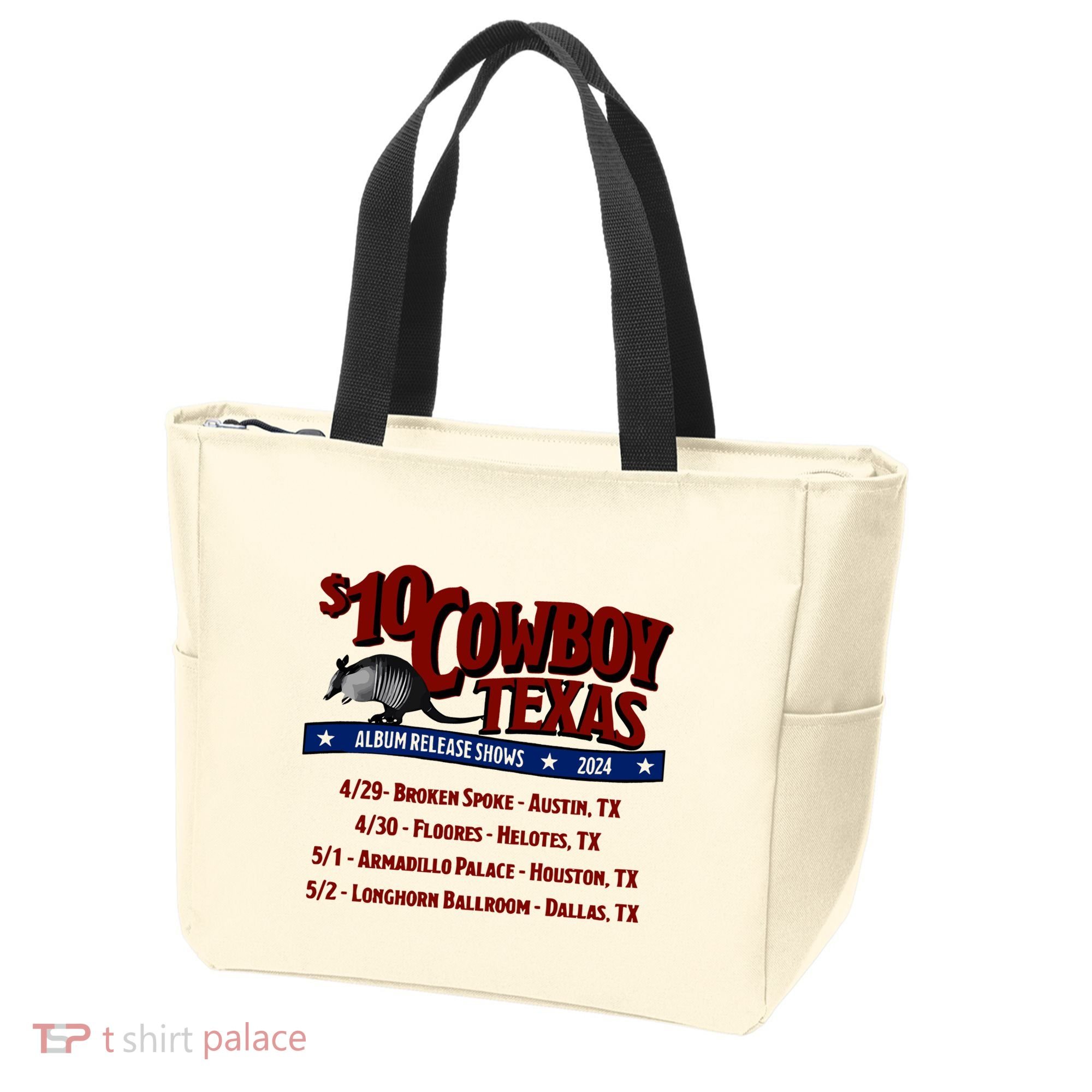 $10 Cowboy Release Charley Crockett Tote Bag