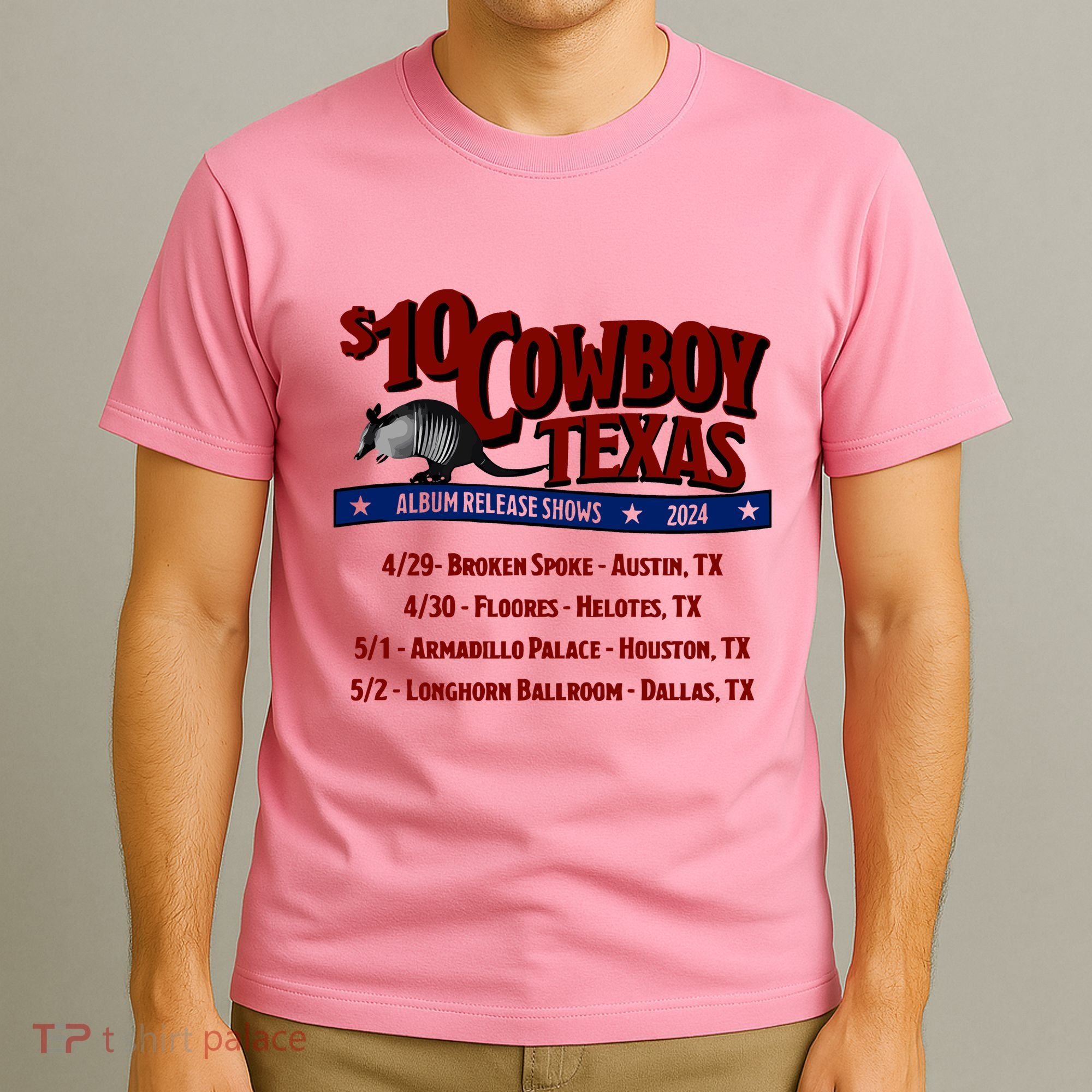 $10 Cowboy Release Charley Crockett T-Shirt