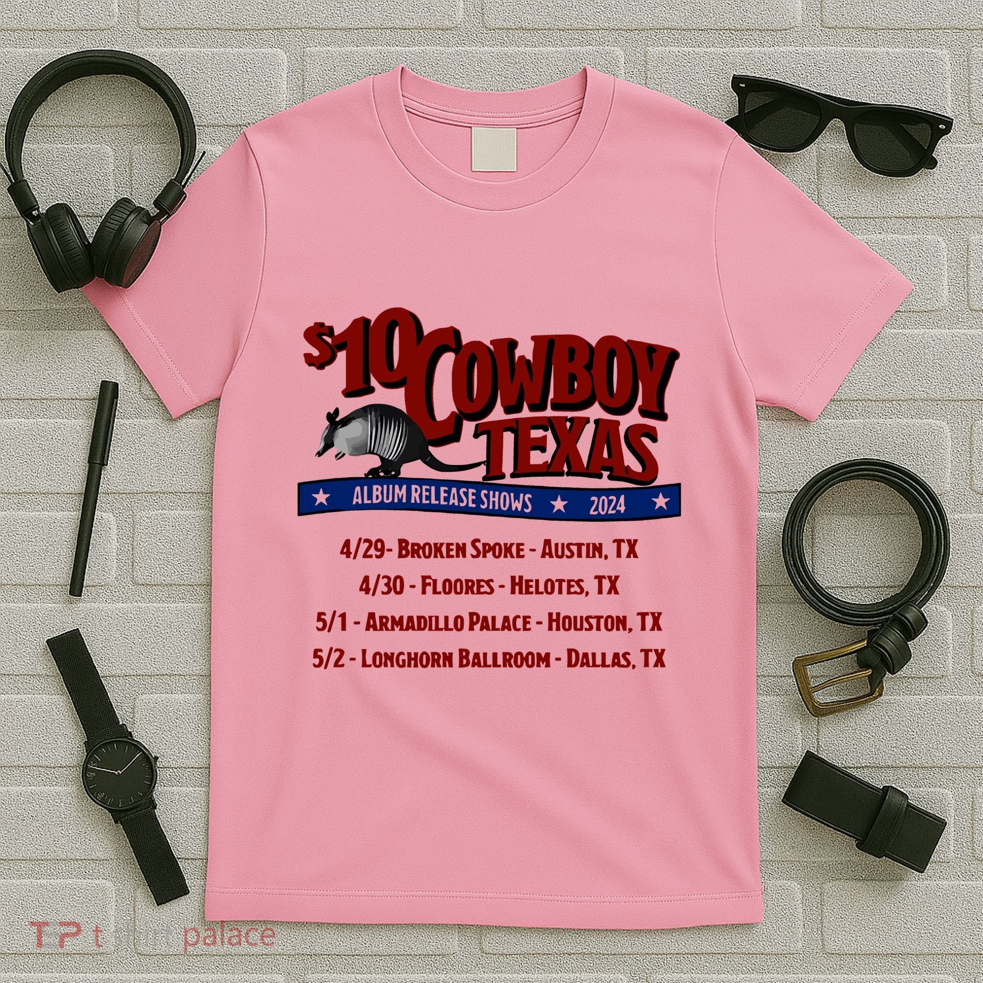 $10 Cowboy Release Charley Crockett T-Shirt