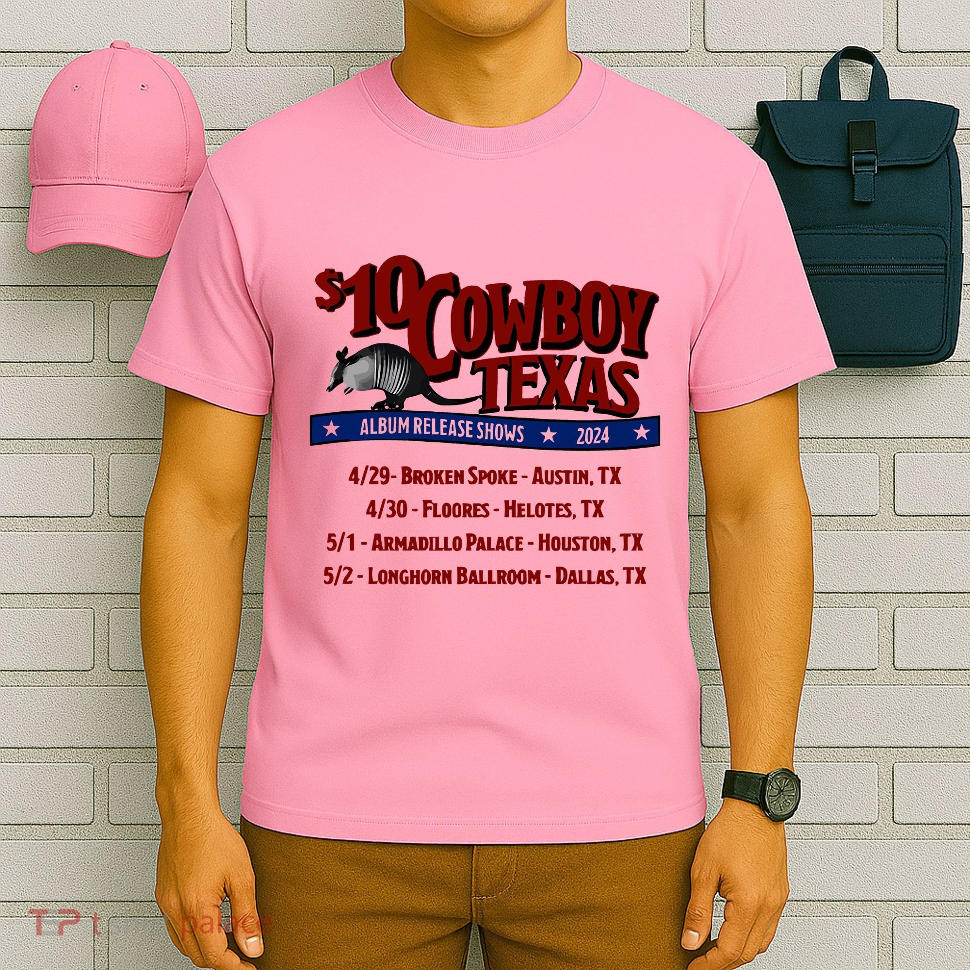 $10 Cowboy Release Charley Crockett T-Shirt