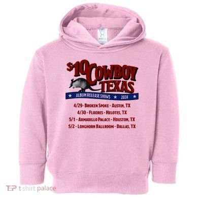 $10 Cowboy Release Charley Crockett Toddler Hoodie