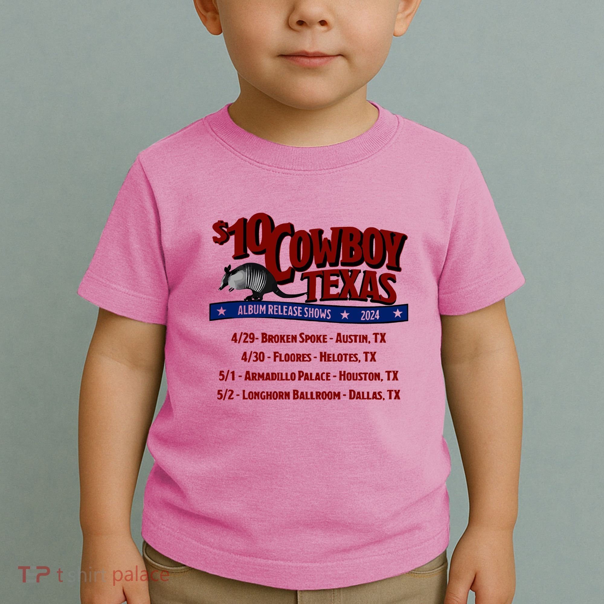 $10 Cowboy Release Charley Crockett Toddler T-Shirt