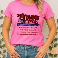 $10 Cowboy Release Charley Crockett Women's T-Shirt thumb 2