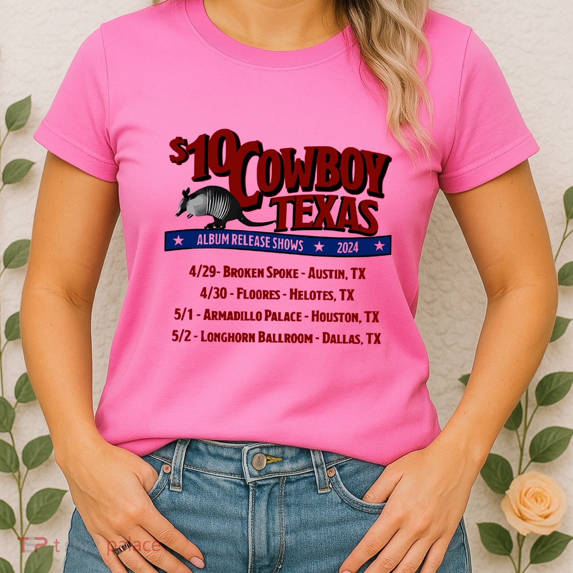 $10 Cowboy Release Charley Crockett Women's T-Shirt