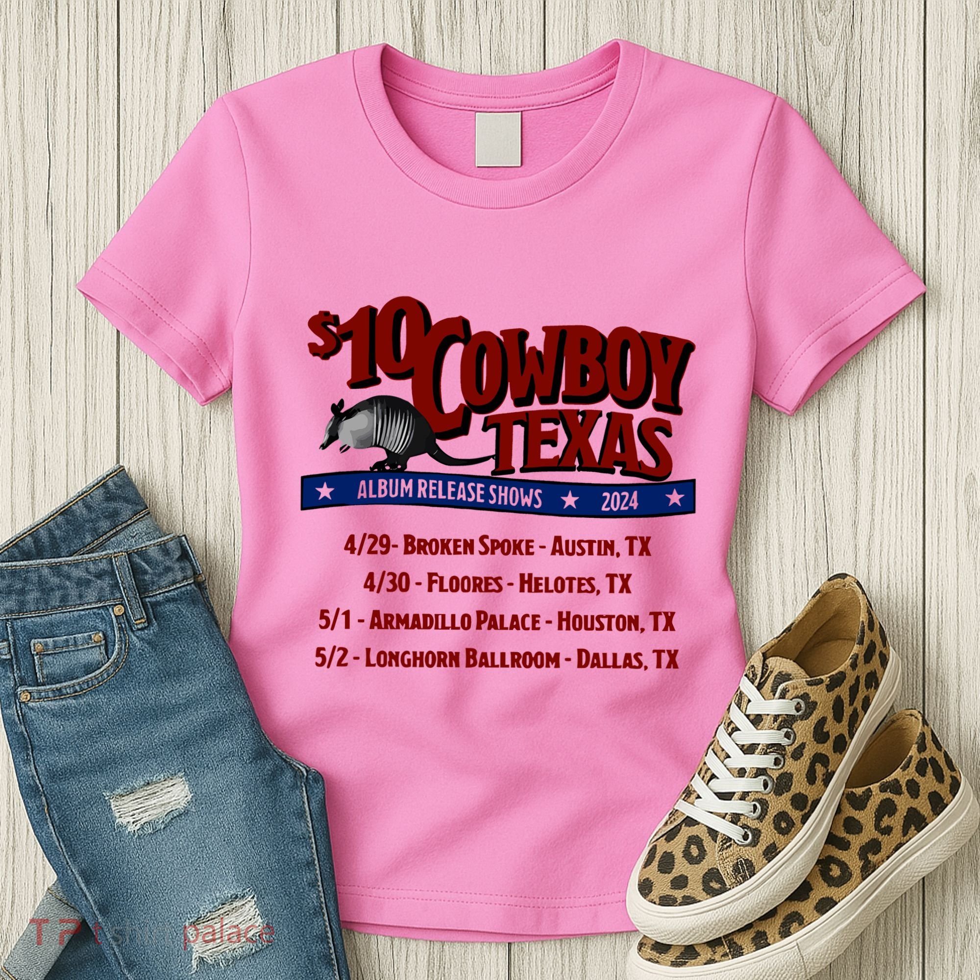 $10 Cowboy Release Charley Crockett Women's T-Shirt