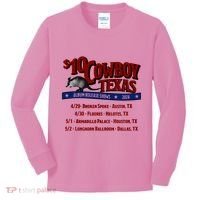$10 Cowboy Release Charley Crockett Kids Long Sleeve Shirt thumb 0
