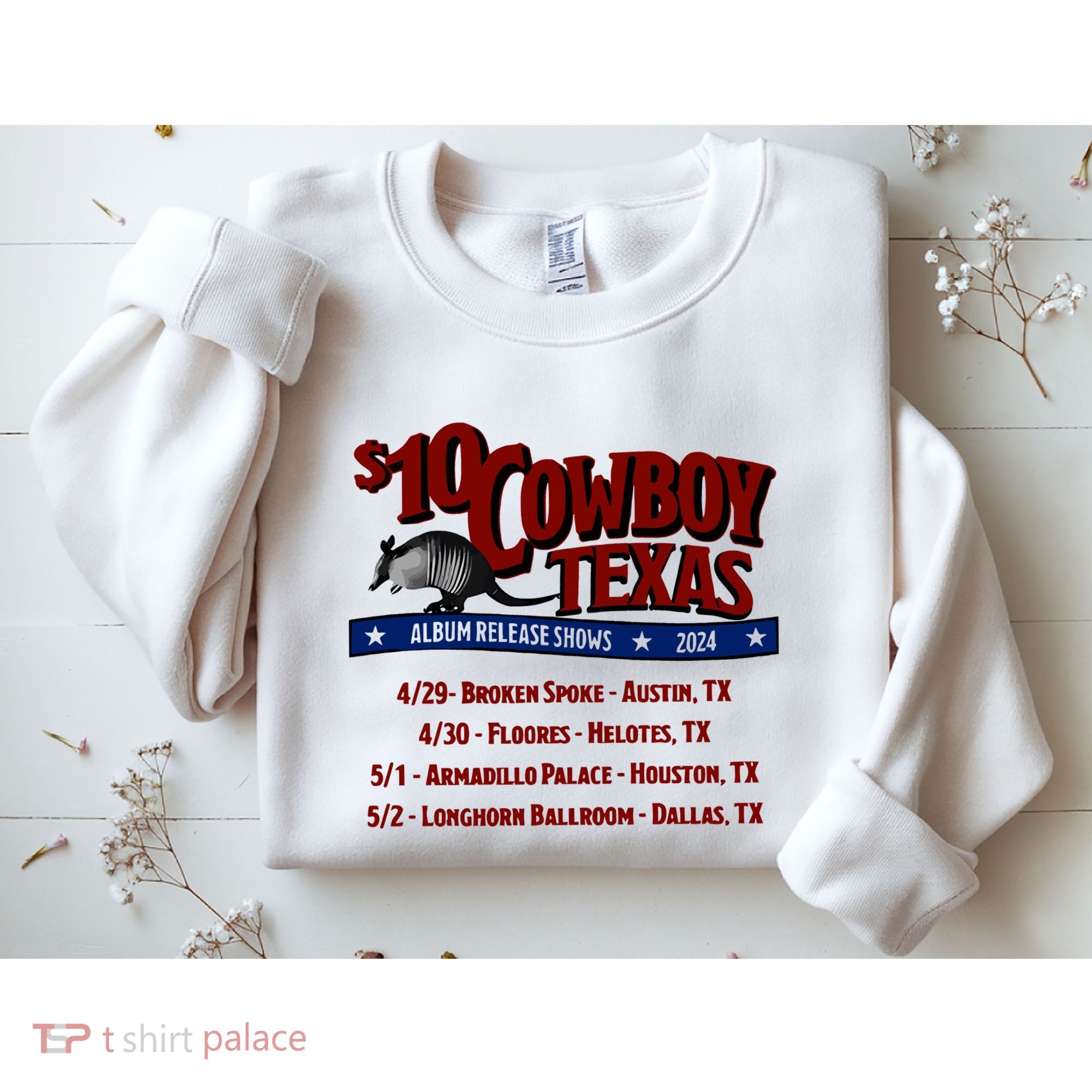 $10 Cowboy Release Charley Crockett Sweatshirt