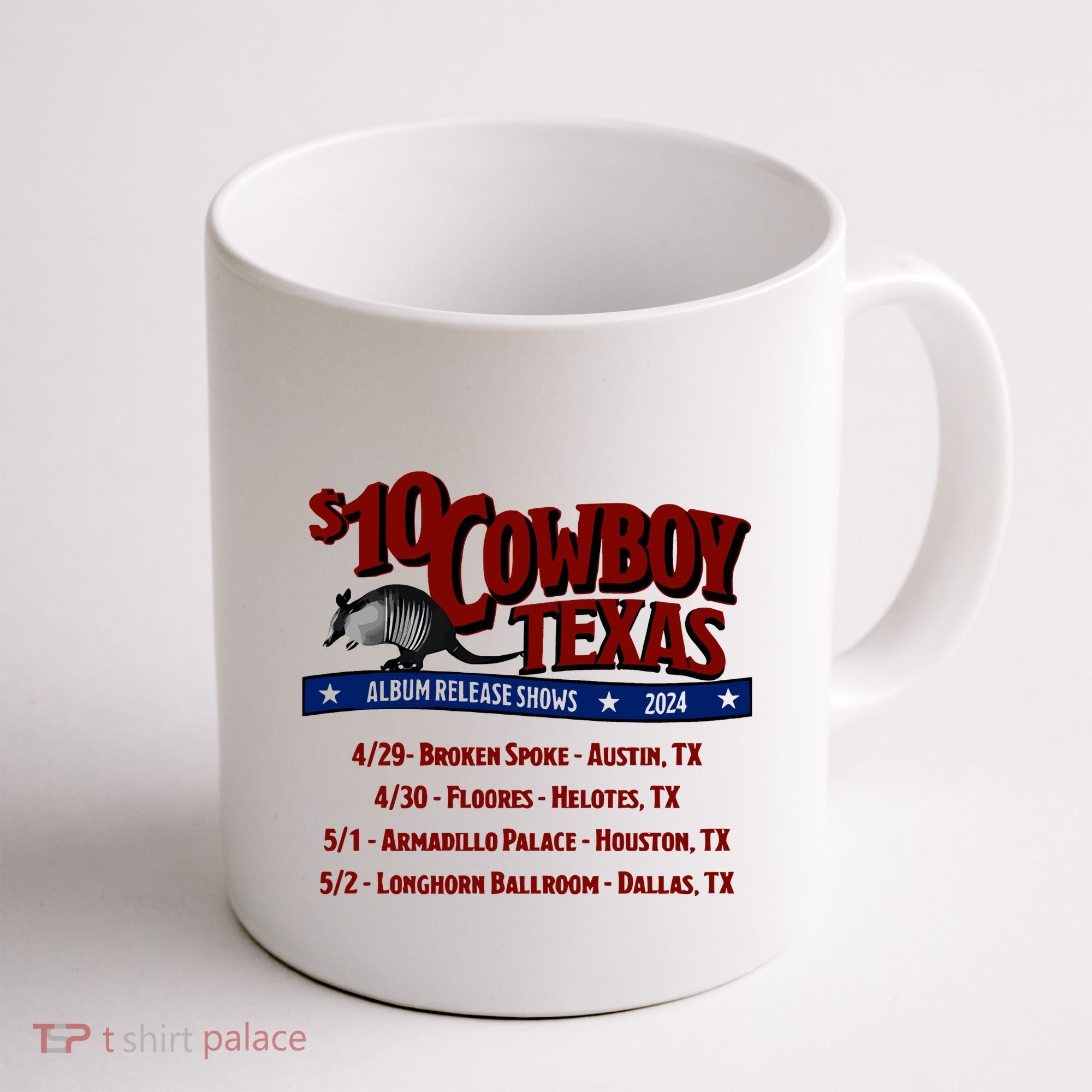 $10 Cowboy Release Charley Crockett Coffee Mug