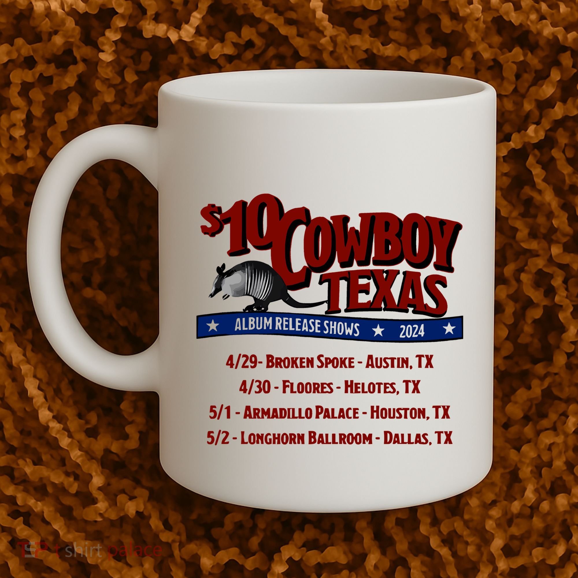 $10 Cowboy Release Charley Crockett Coffee Mug