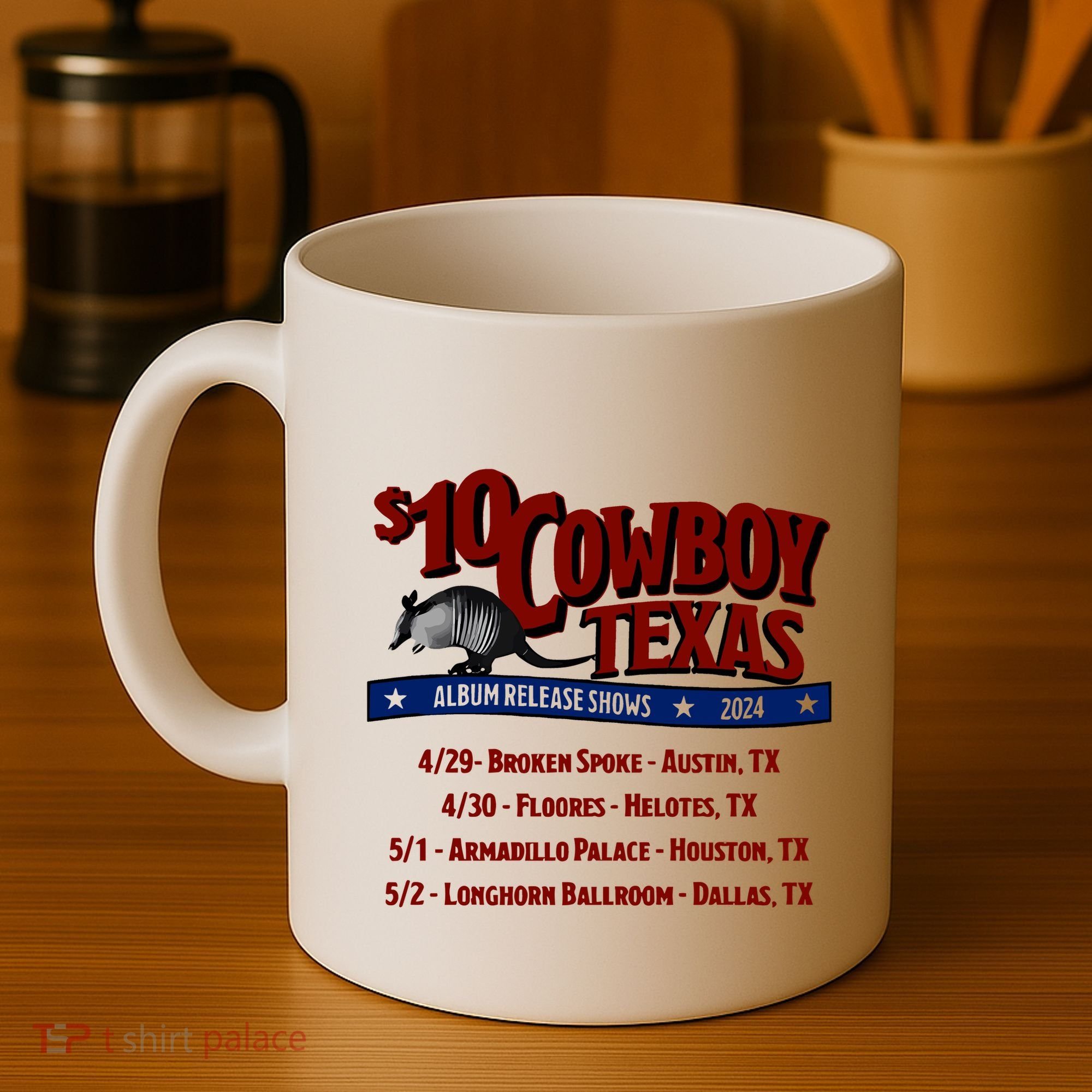 $10 Cowboy Release Charley Crockett Coffee Mug