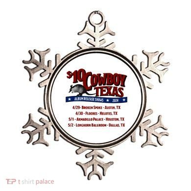$10 Cowboy Release Charley Crockett Ornament