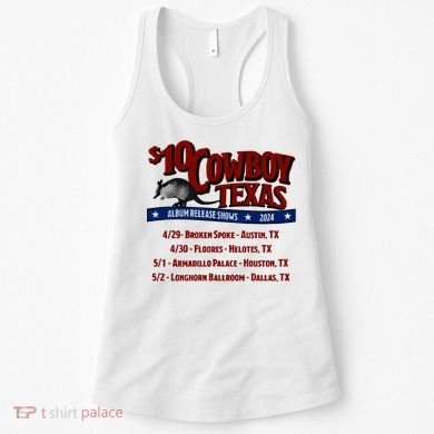 $10 Cowboy Release Charley Crockett Women's Tank Top