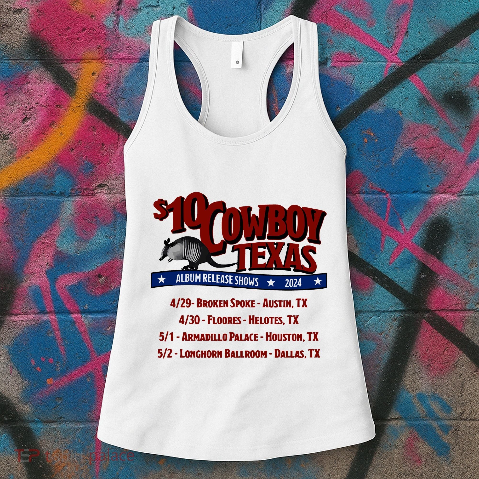 $10 Cowboy Release Charley Crockett Women's Tank Top