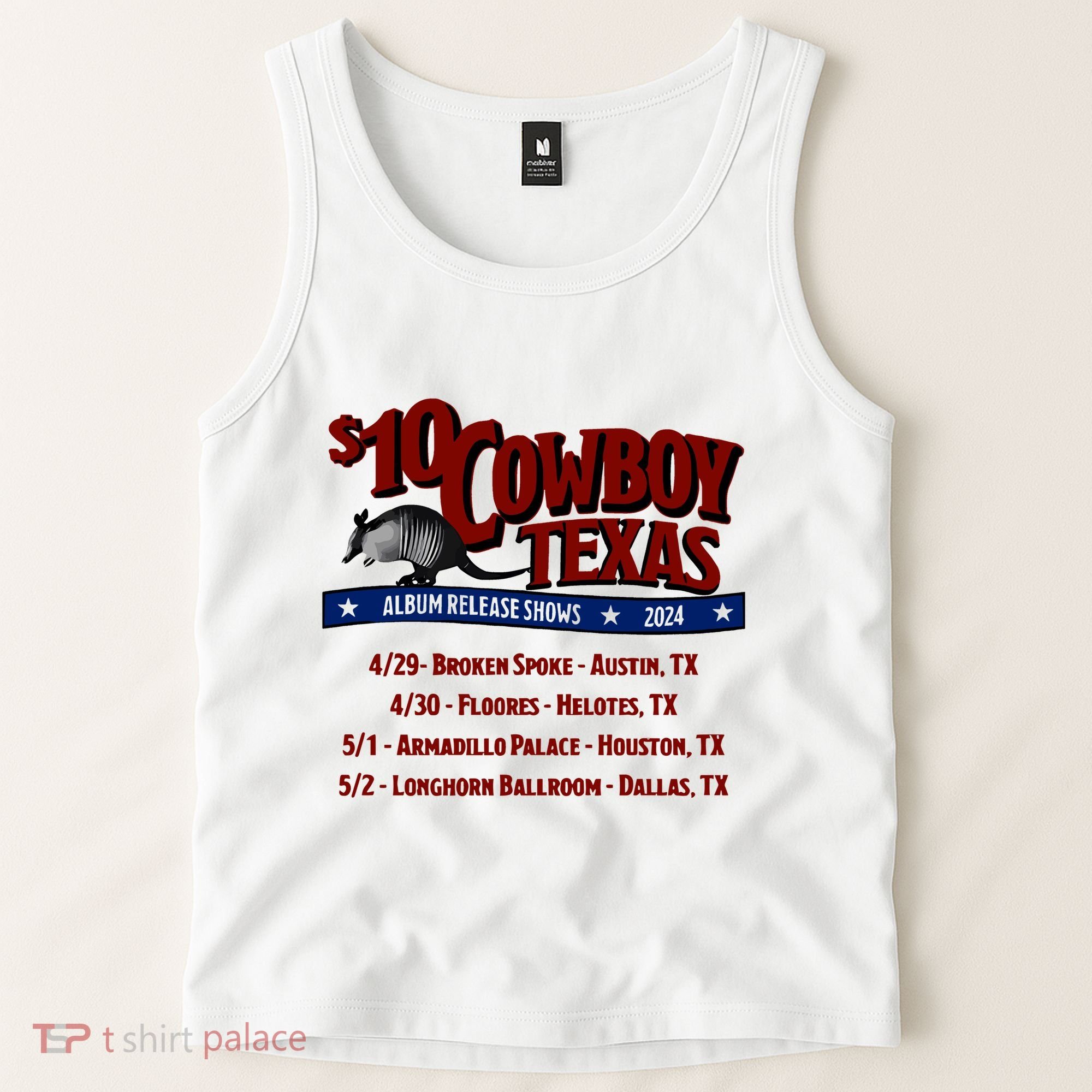 $10 Cowboy Release Charley Crockett Tank Top