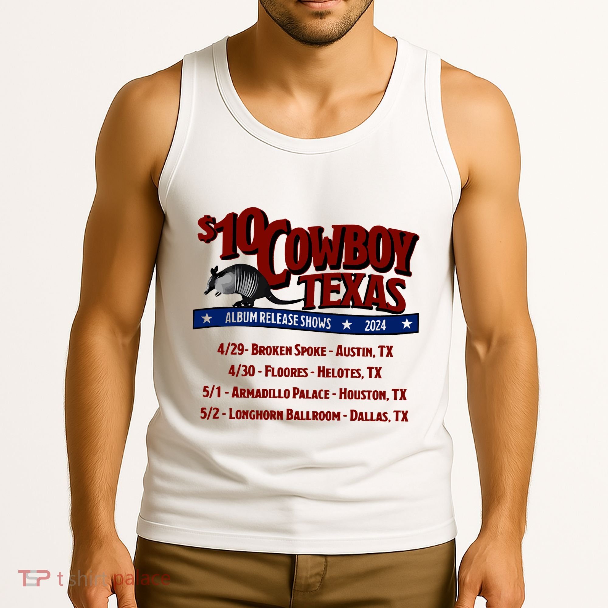 $10 Cowboy Release Charley Crockett Tank Top