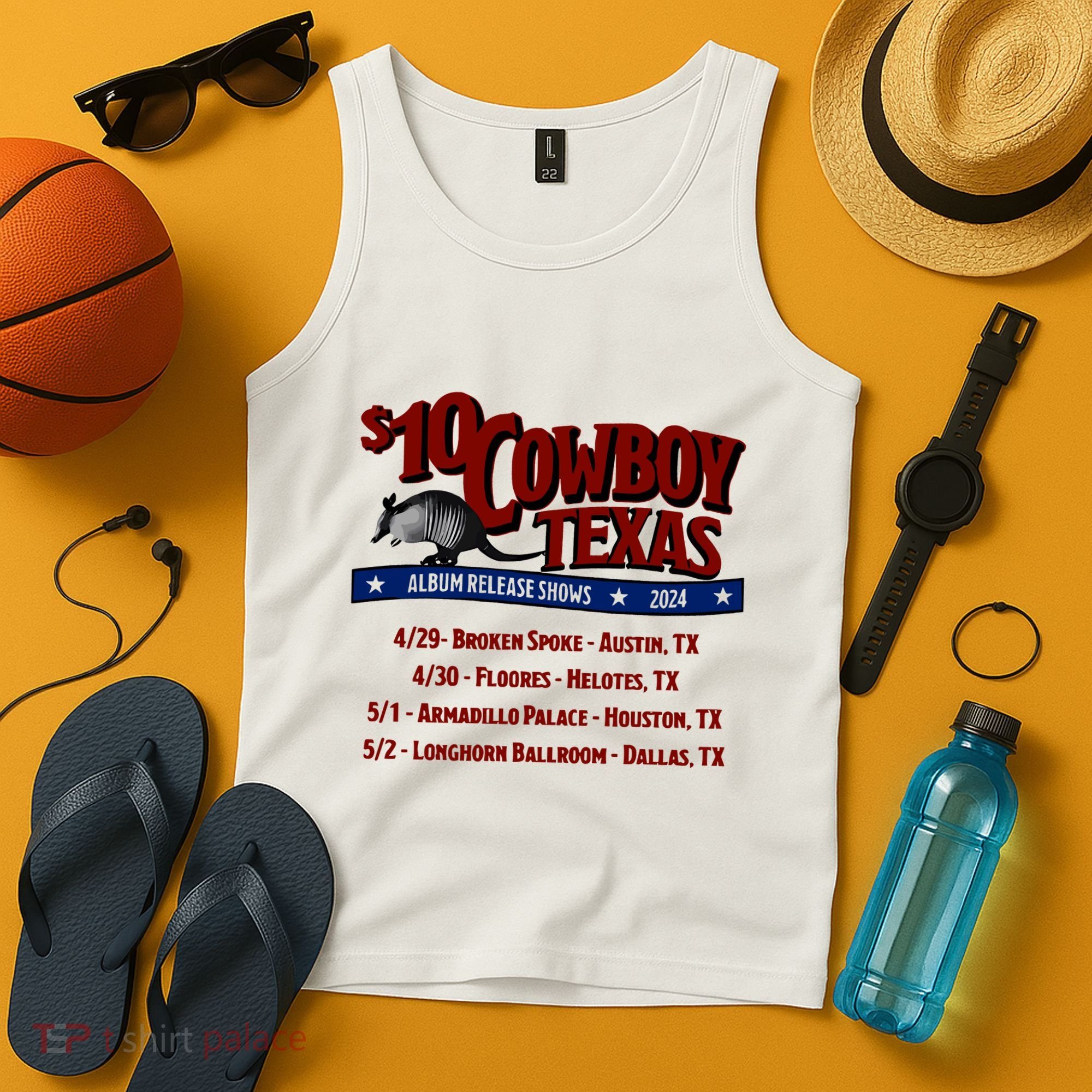 $10 Cowboy Release Charley Crockett Tank Top